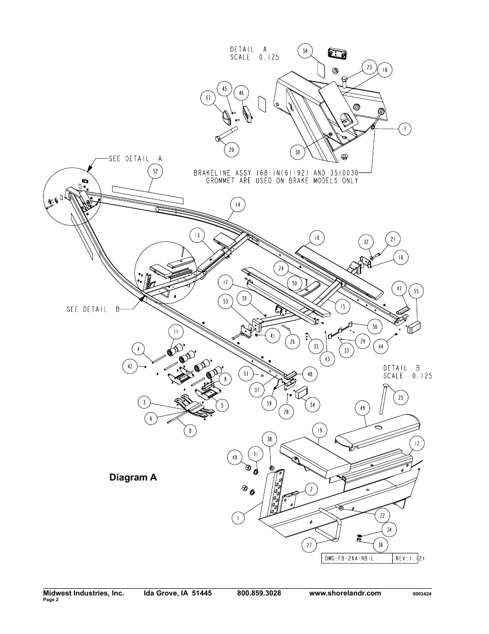 Diagram a | ShoreLand'r SLRB30BL V.1 User Manual | Page 2 / 10