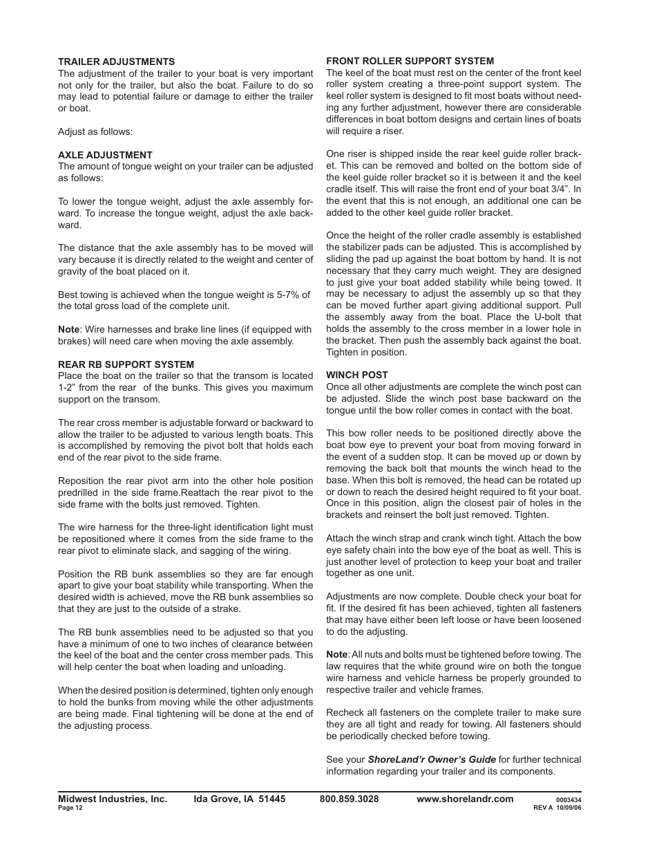 ShoreLand'r SLRB30BLW V.1 User Manual | Page 12 / 12