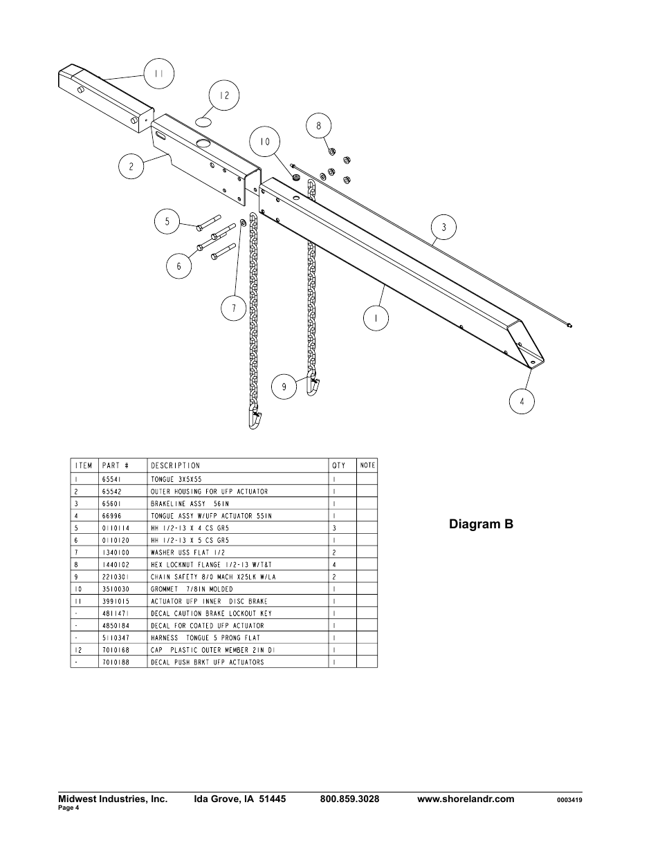 Diagram b | ShoreLand'r SLRB30BS V.1 User Manual | Page 4 / 10