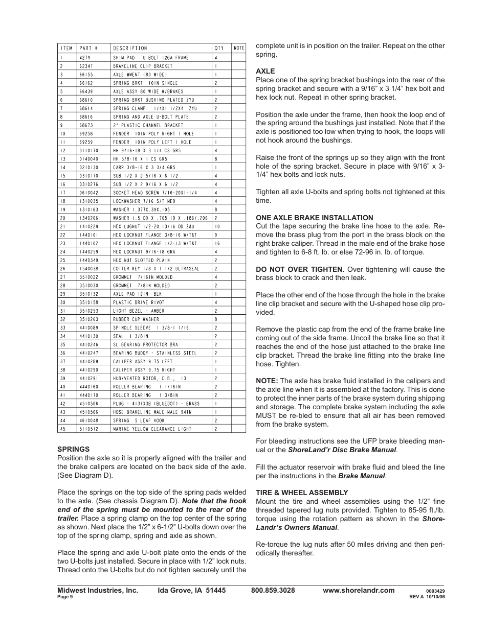 ShoreLand'r SLRB30BSW V.1 User Manual | Page 9 / 12