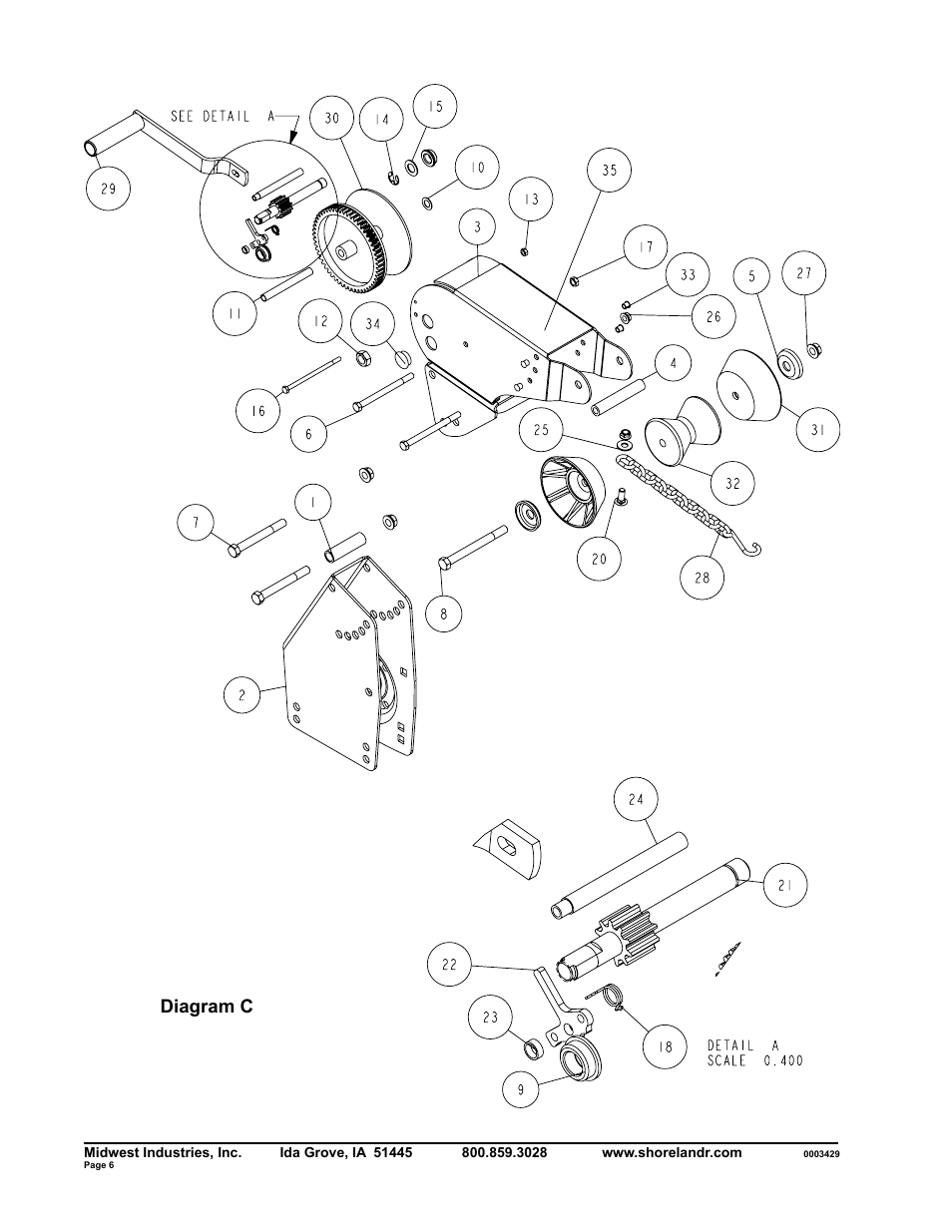 Diagram c | ShoreLand'r SLRB30BSW V.2 User Manual | Page 6 / 10