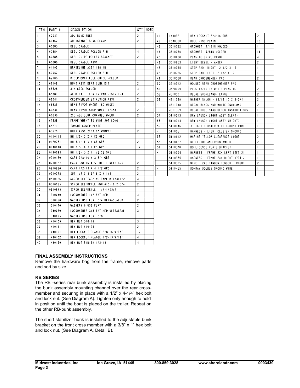 ShoreLand'r SLRB30BXLW V.1 User Manual | Page 3 / 10