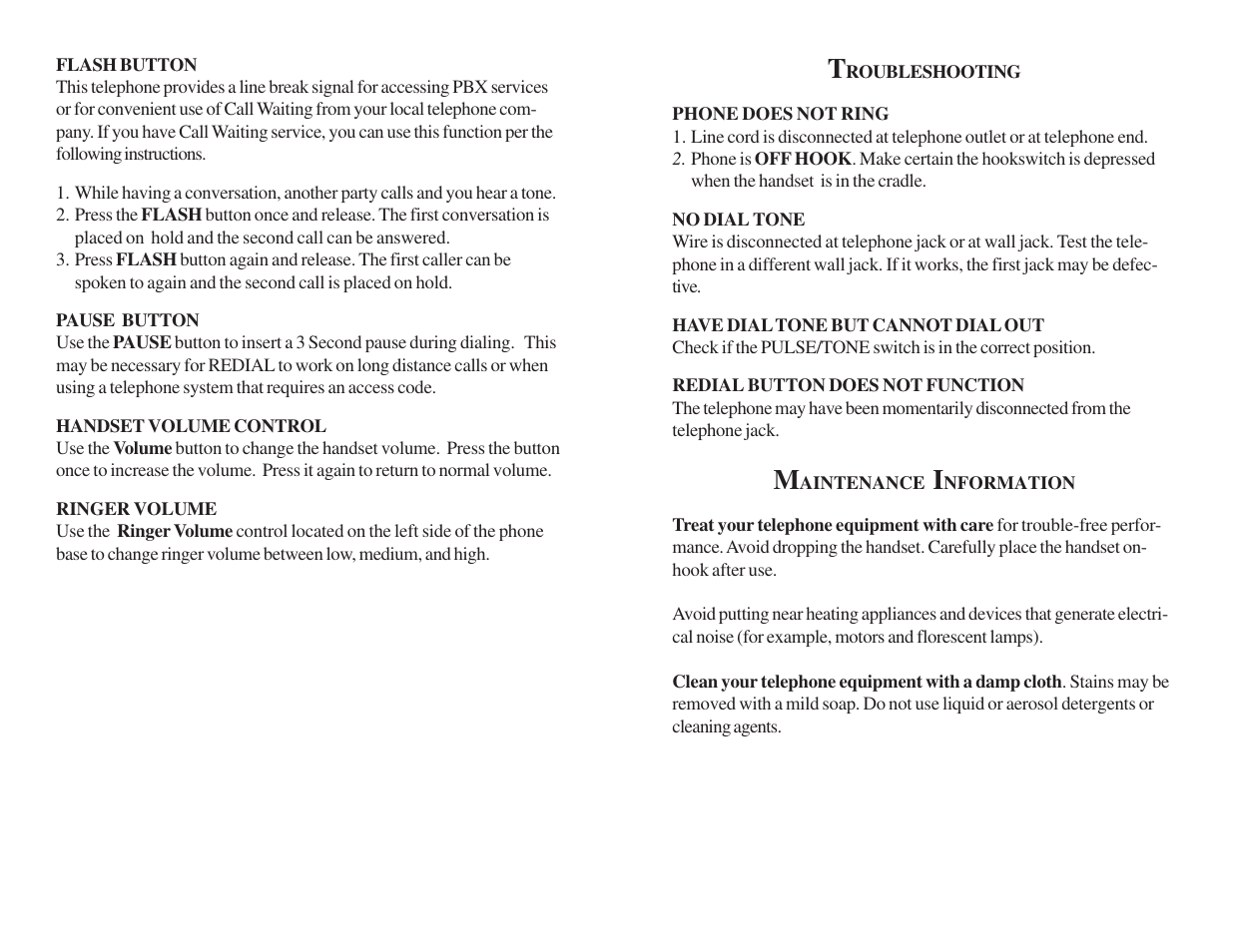Cortelco 8599 User Manual | Page 4 / 4