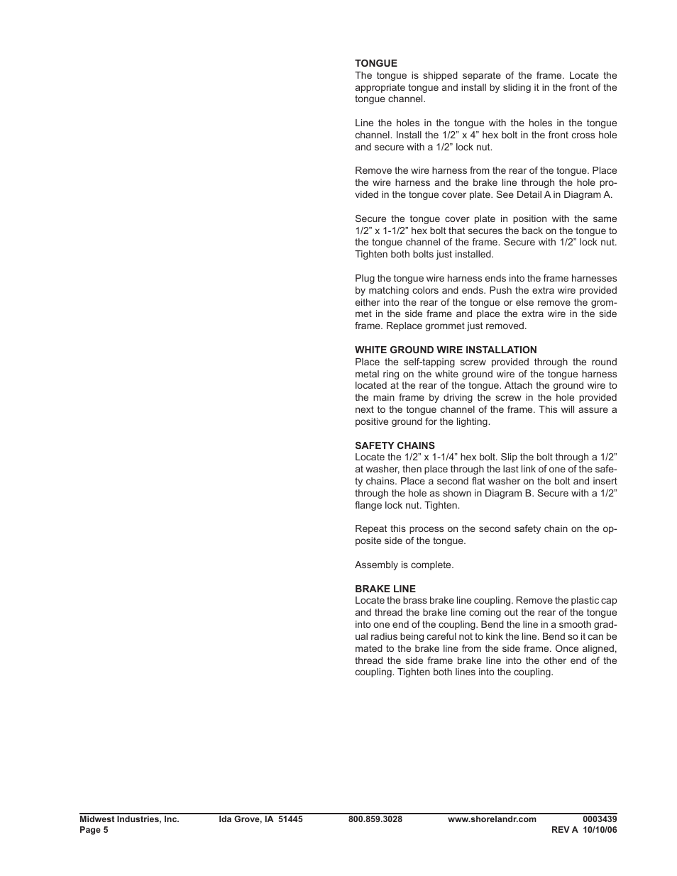ShoreLand'r SLRB30BXLW V.2 User Manual | Page 5 / 12