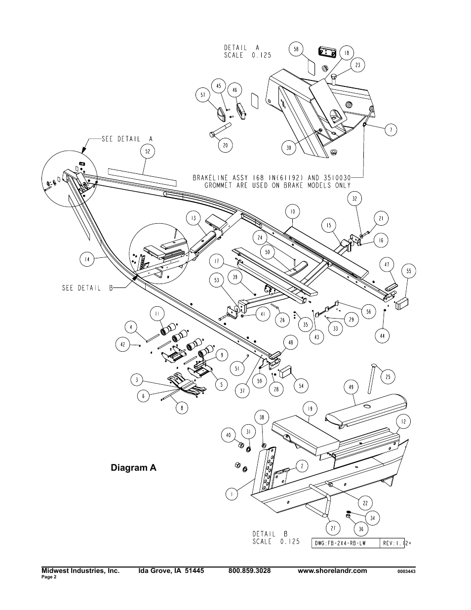 Diagram a | ShoreLand'r SLRB34BLW V.1 User Manual | Page 2 / 10