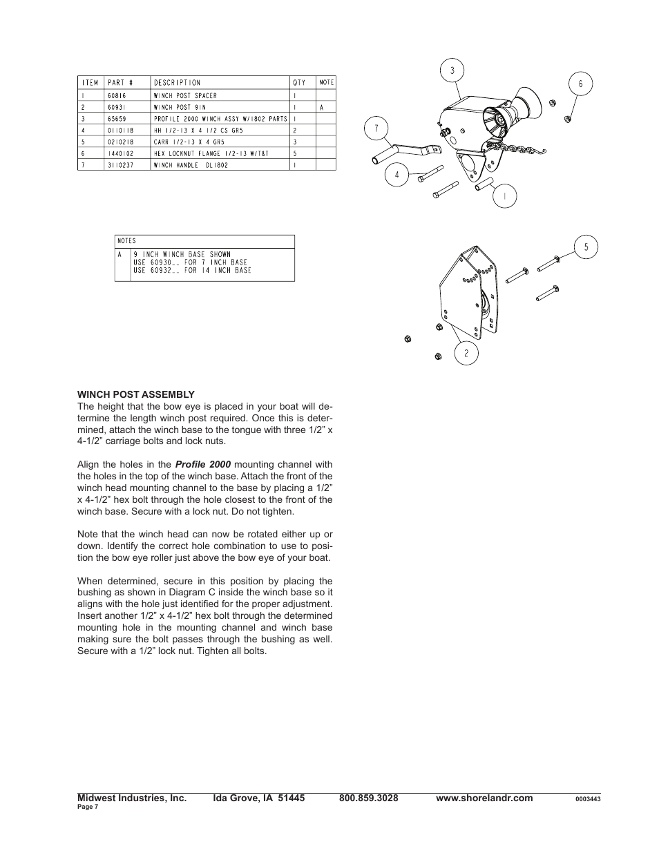 ShoreLand'r SLRB34BLW V.2 User Manual | Page 7 / 12
