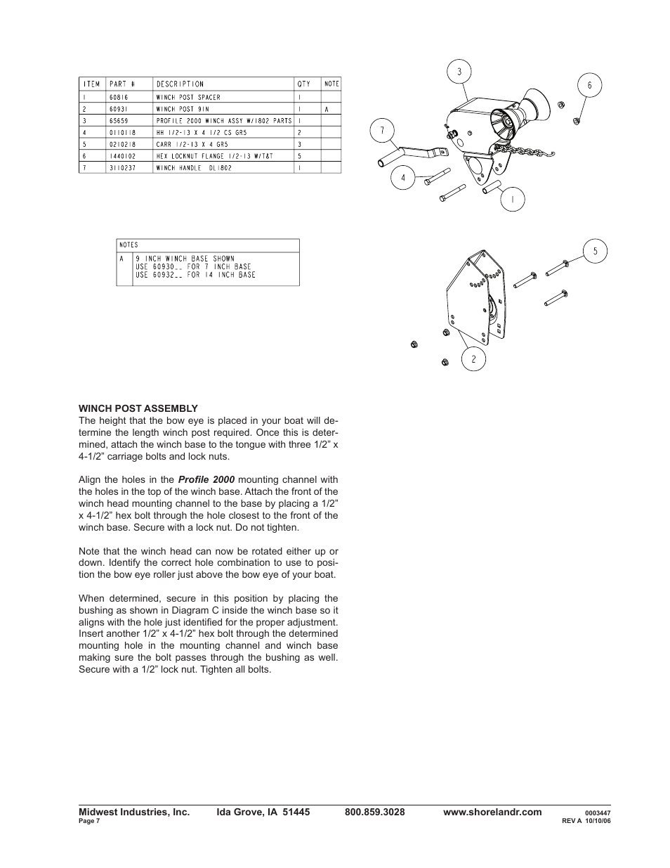 ShoreLand'r SLRB34BXLW V.1 User Manual | Page 7 / 12
