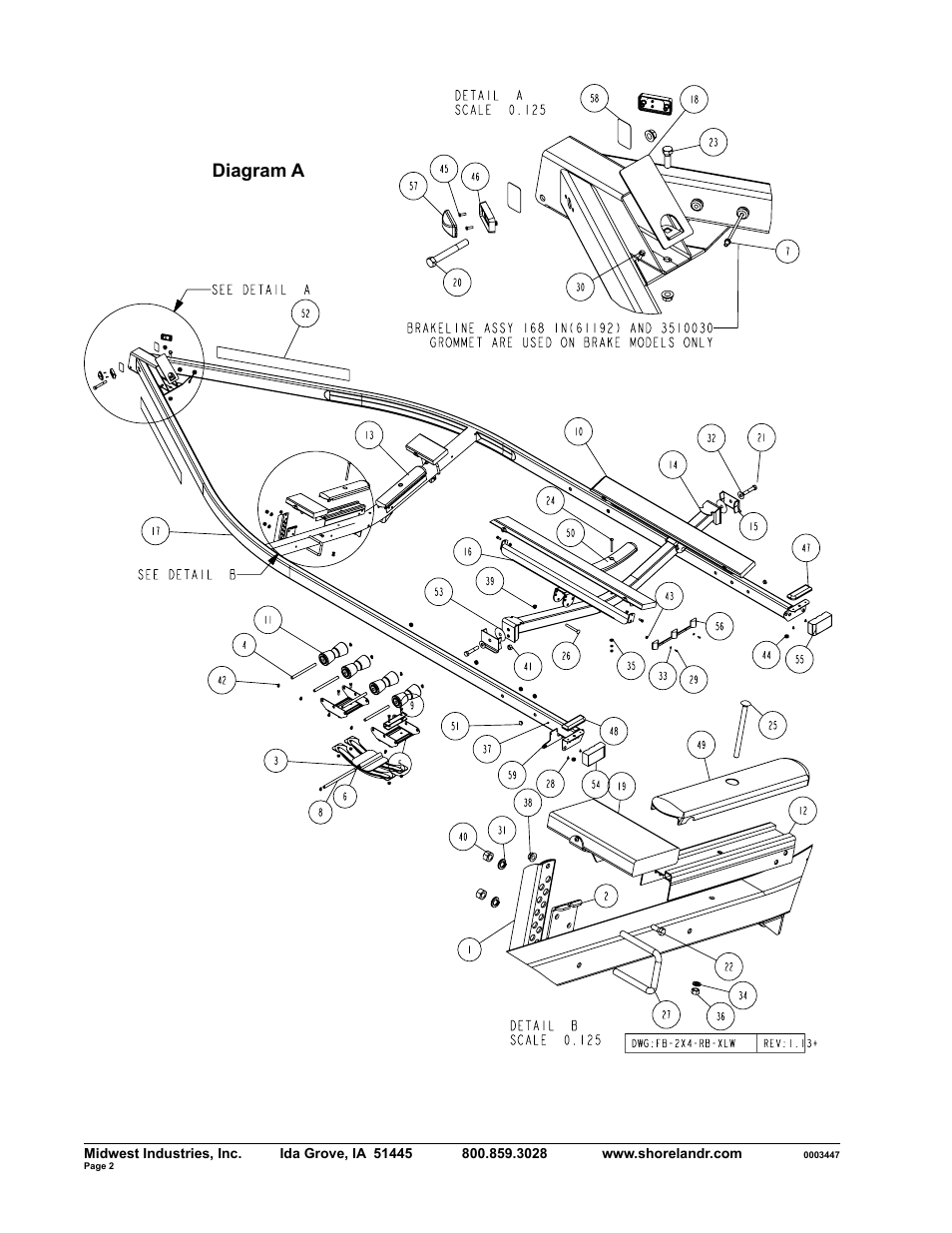 Diagram a | ShoreLand'r SLRB34BXLW V.2 User Manual | Page 2 / 10