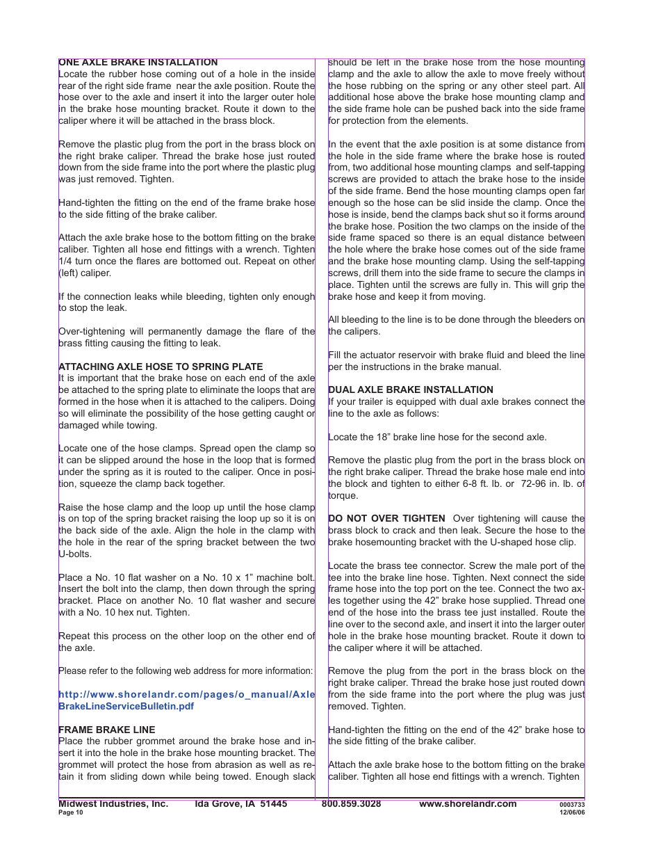 ShoreLand'r SLRB40TABBLW User Manual | Page 10 / 14