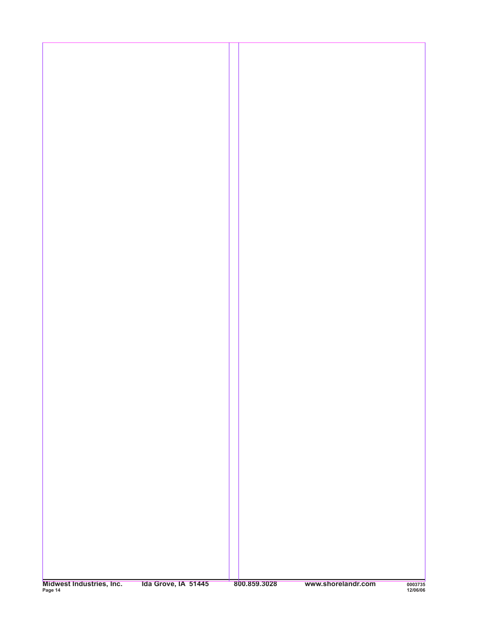 ShoreLand'r SLRB40TABLW User Manual | Page 14 / 14