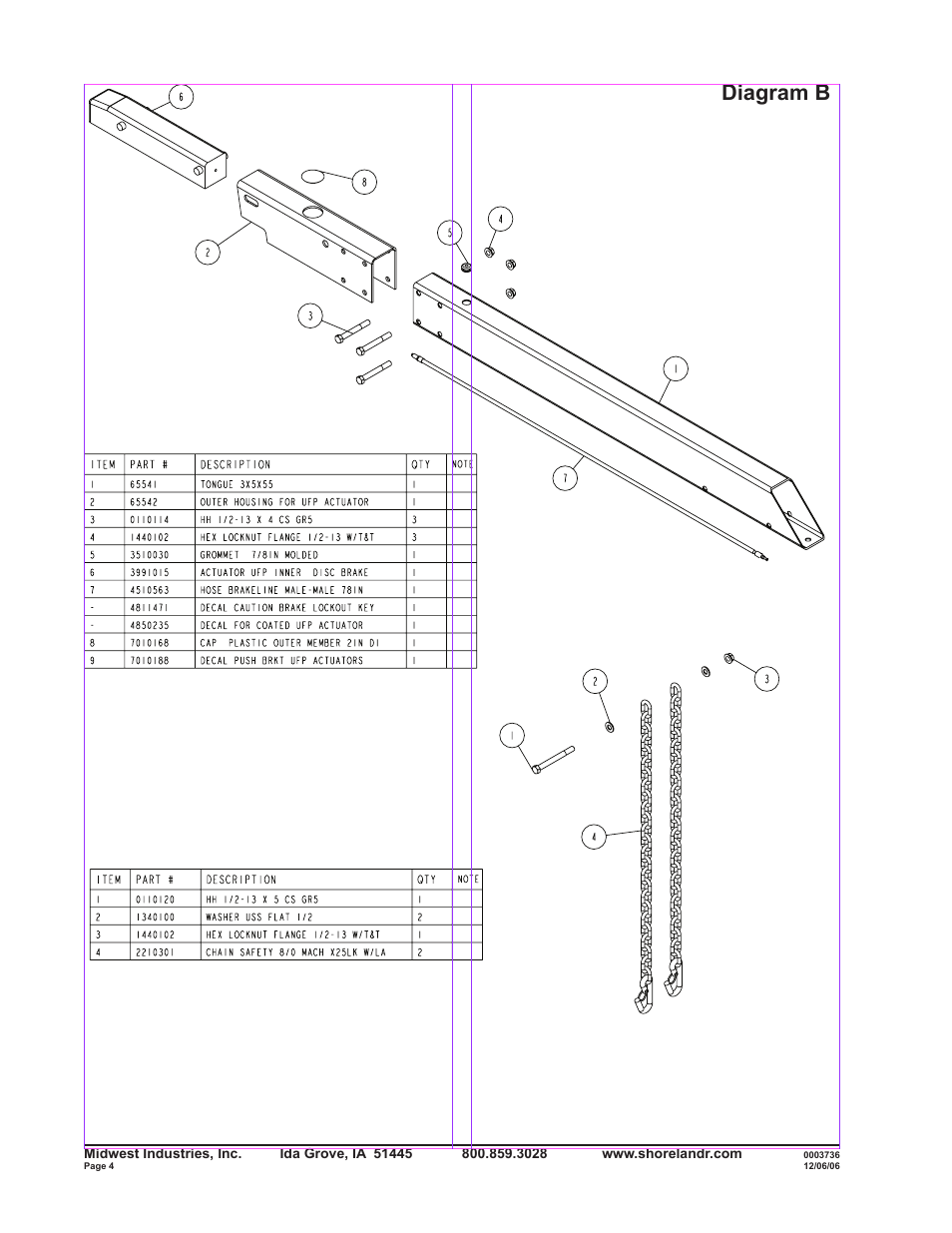 Diagram b | ShoreLand'r SLRB40TABXLW User Manual | Page 4 / 14