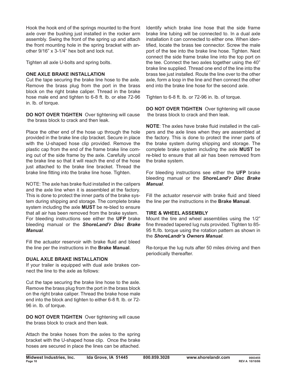 ShoreLand'r SLRB40TBBLW V.2 User Manual | Page 10 / 14