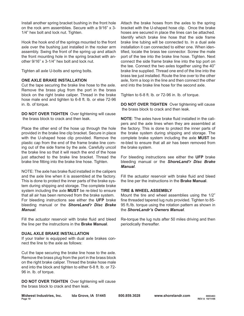 ShoreLand'r SLRB40TBBXLW V.1 User Manual | Page 10 / 14