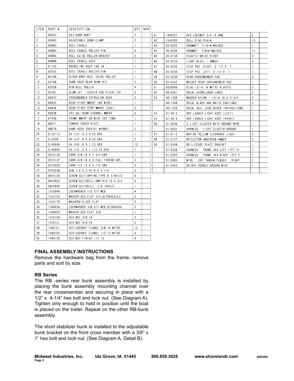 ShoreLand'r SLRB40TBBXLW V.2 User Manual | Page 3 / 12