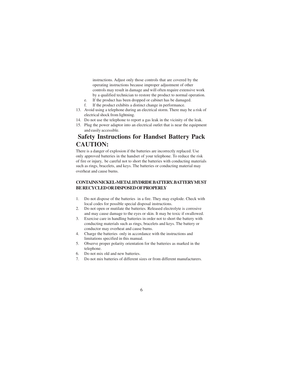 Cortelco DECT 6 User Manual | Page 6 / 32