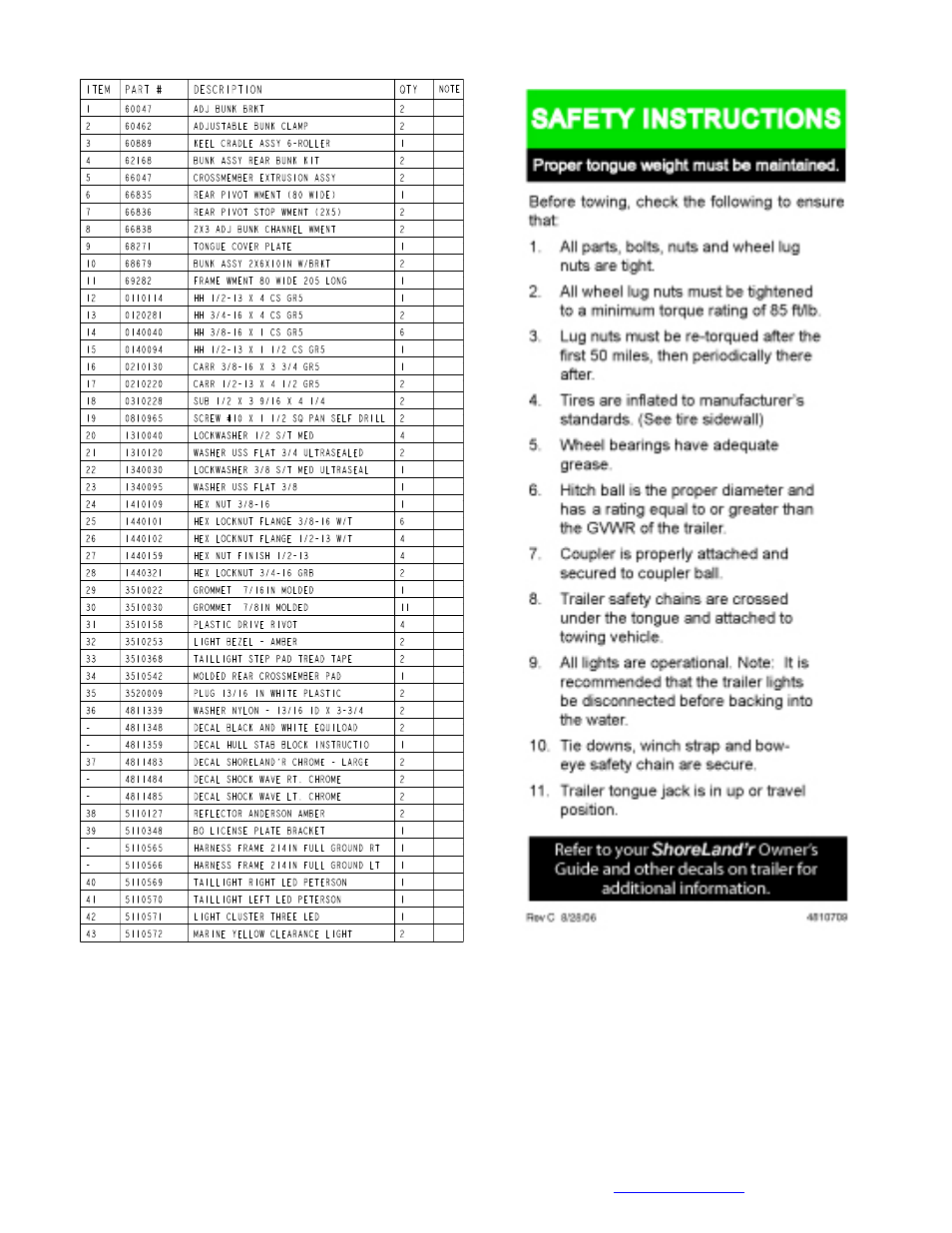 ShoreLand'r SLRB40TCBXLW User Manual | Page 3 / 15