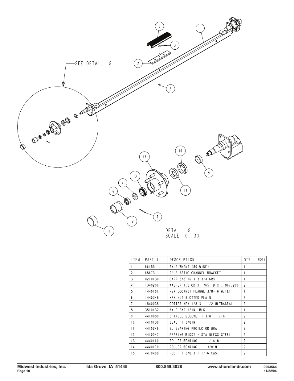 ShoreLand'r SLRB46TABL User Manual | Page 10 / 14