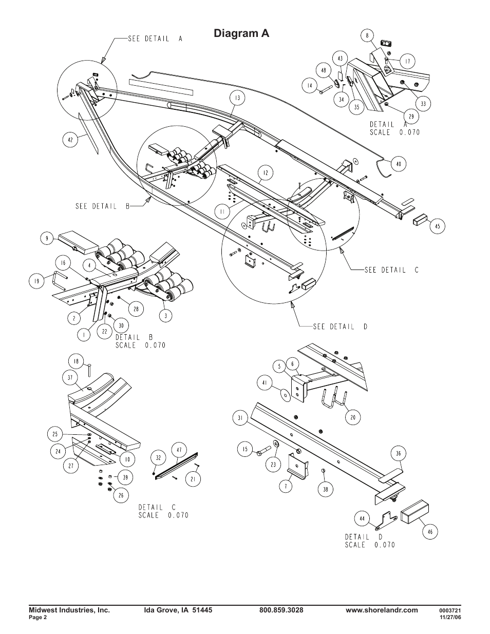 Diagram a | ShoreLand'r SLRB46TABS User Manual | Page 2 / 14