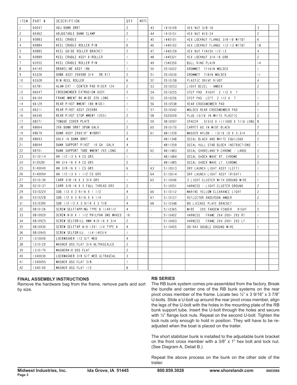 ShoreLand'r SLRB46TBBL V.1 User Manual | Page 3 / 10