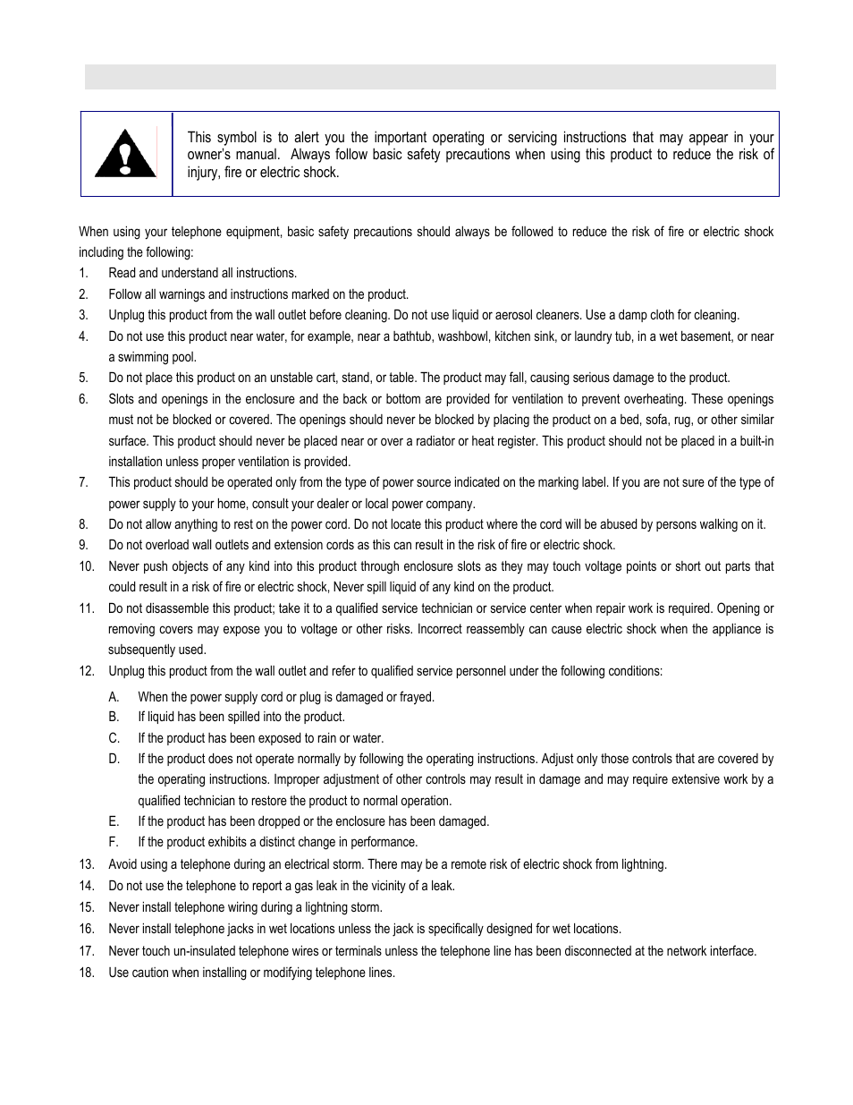 Cortelco 879015-TP2-27S User Manual | Page 2 / 25