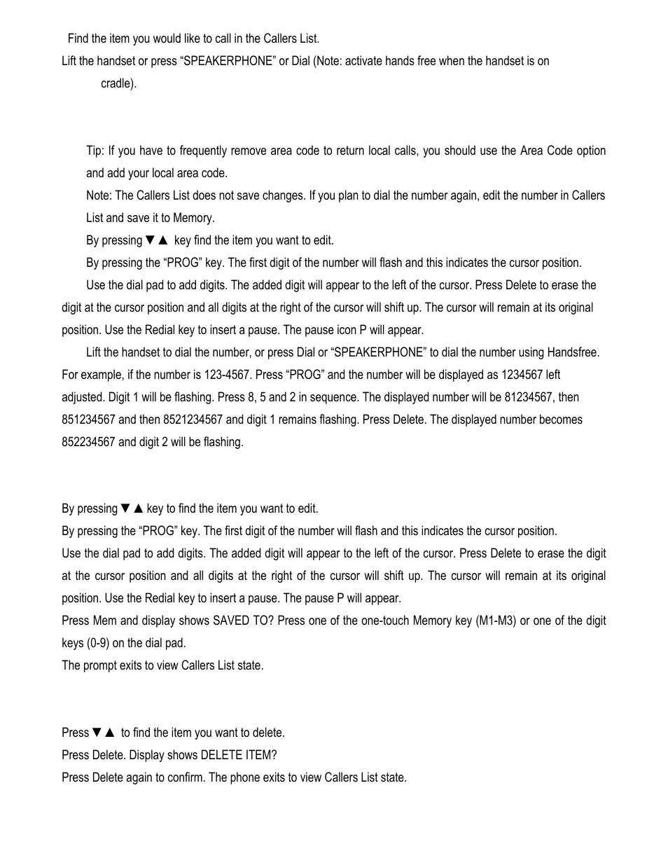 Cortelco 879015-TP2-27S User Manual | Page 20 / 25