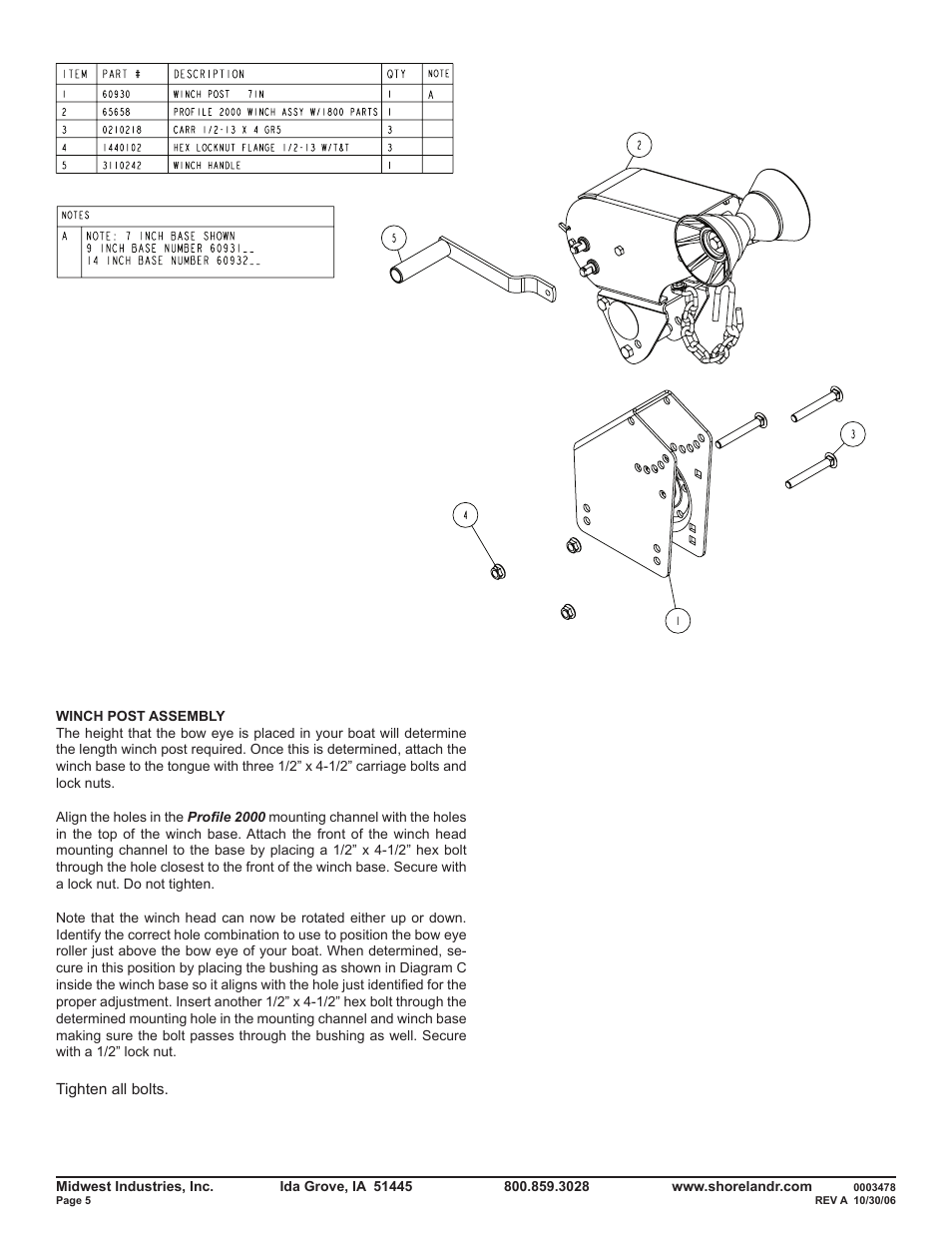 ShoreLand'r SLRB46TBBS V.1 User Manual | Page 5 / 14