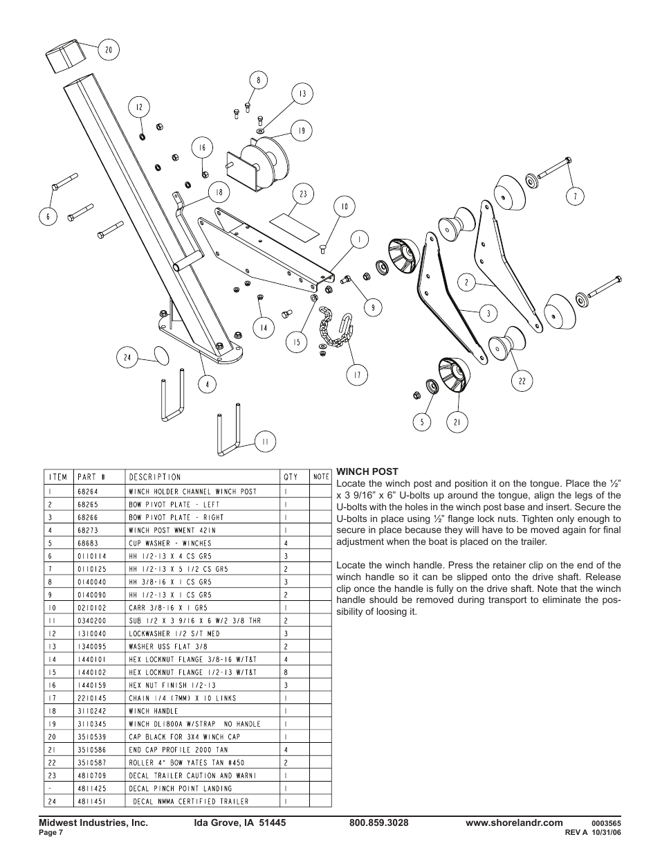 ShoreLand'r SLRB46TBL V.1 User Manual | Page 7 / 14