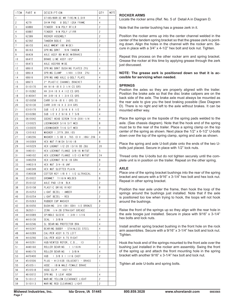 ShoreLand'r SLRB46TBL V.2 User Manual | Page 7 / 10