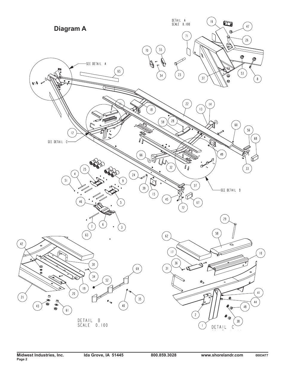 Diagram a | ShoreLand'r SLRB46TBS V.1 User Manual | Page 2 / 10