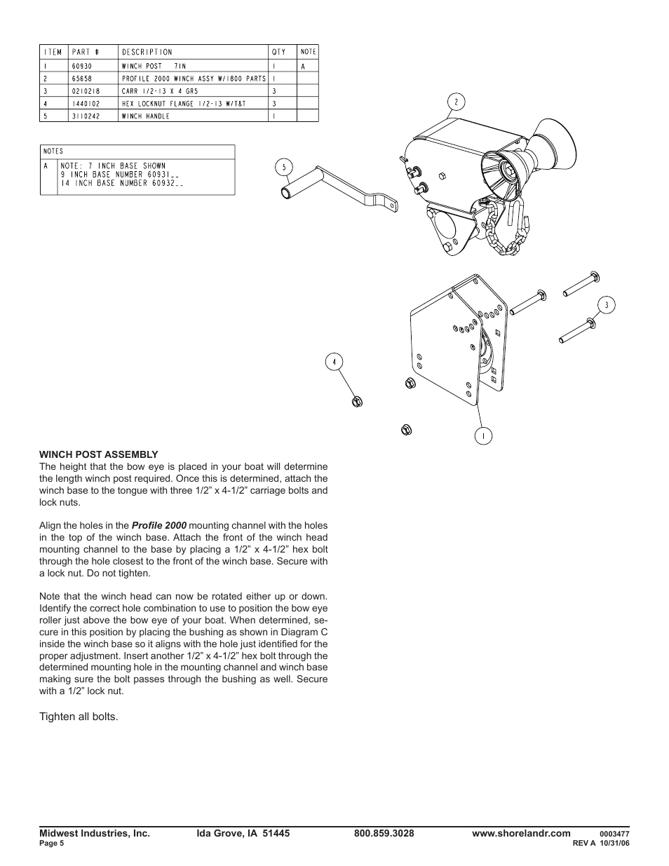 ShoreLand'r SLRB46TBS V.2 User Manual | Page 5 / 14