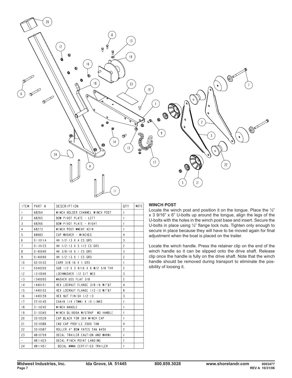 ShoreLand'r SLRB46TBS V.2 User Manual | Page 7 / 14