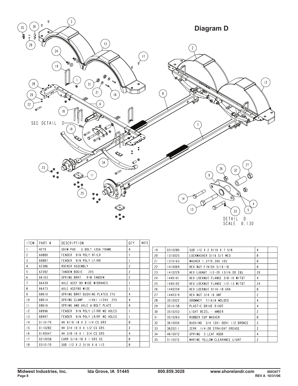 Diagram d | ShoreLand'r SLRB46TBS V.2 User Manual | Page 8 / 14