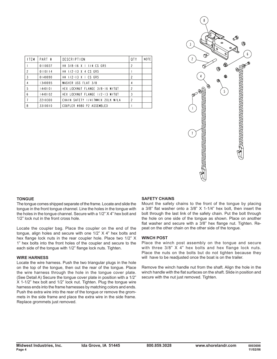 ShoreLand'r SLV22L V.1 User Manual | Page 4 / 10