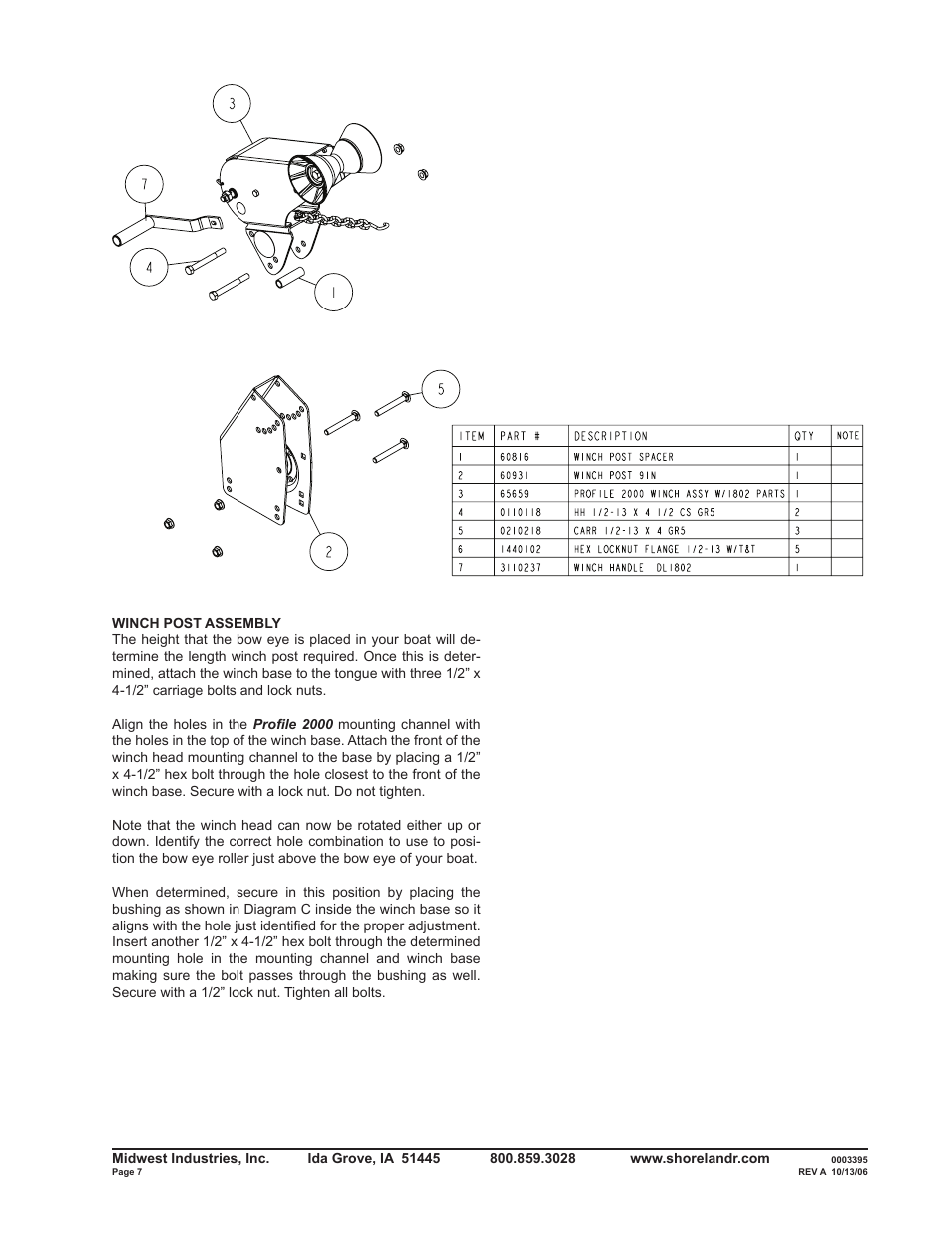 ShoreLand'r SLV2313BL V.1 User Manual | Page 7 / 12