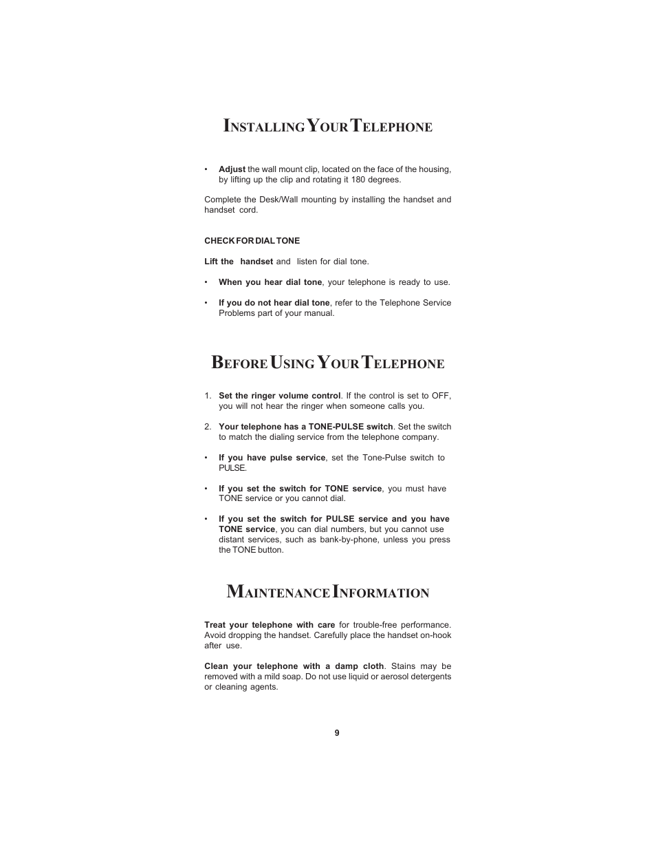 Cortelco CENTURION EXTENDED BASIC TELEPHONE User Manual | Page 11 / 16