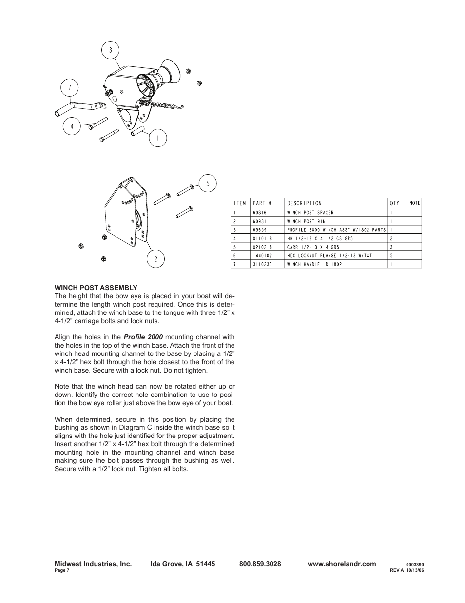 ShoreLand'r SLV2313BS V.1 User Manual | Page 7 / 12