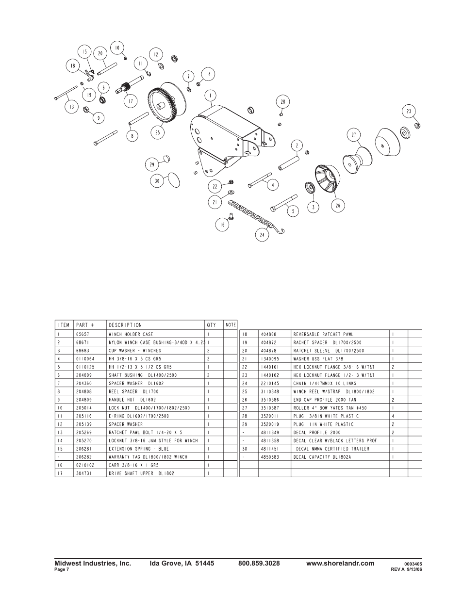 ShoreLand'r SLV2313LW V.2 User Manual | Page 7 / 12