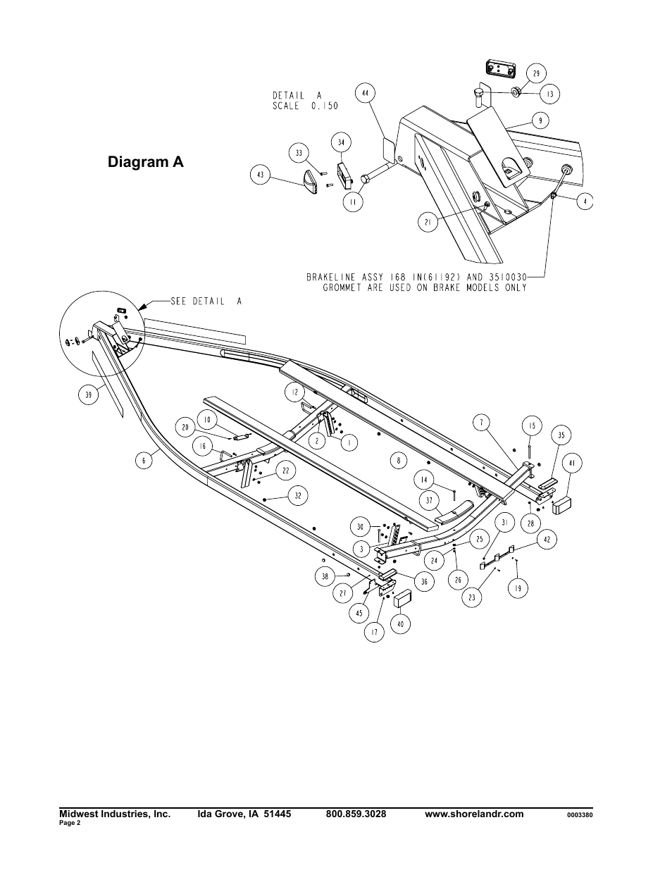 Diagram a | ShoreLand'r SLV2313S V.2 User Manual | Page 2 / 10