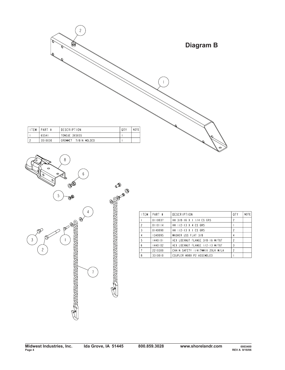 Diagram b | ShoreLand'r SLV2313SW User Manual | Page 4 / 12