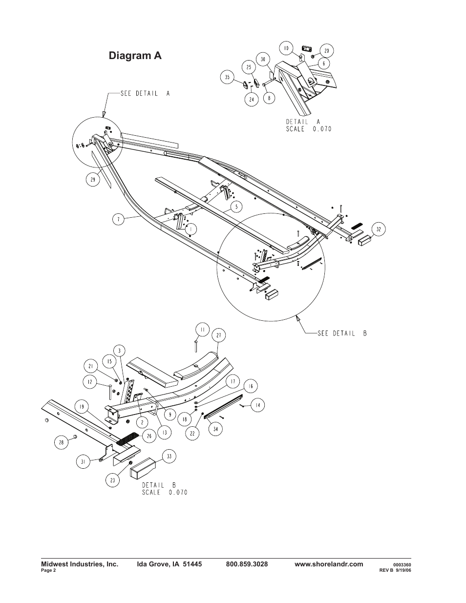 Diagram a | ShoreLand'r SLV2314S V.1 User Manual | Page 2 / 12