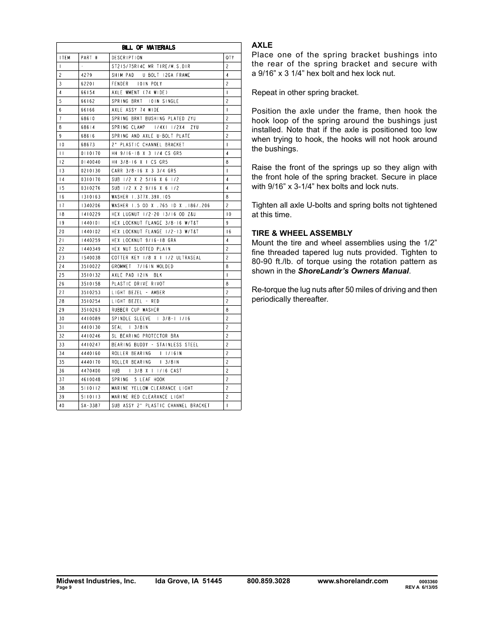 ShoreLand'r SLV2314S V.2 User Manual | Page 9 / 10