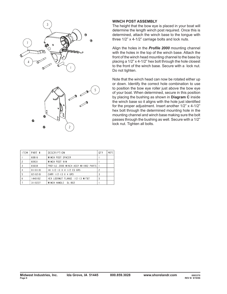 ShoreLand'r SLV2314SW V.2 User Manual | Page 6 / 12