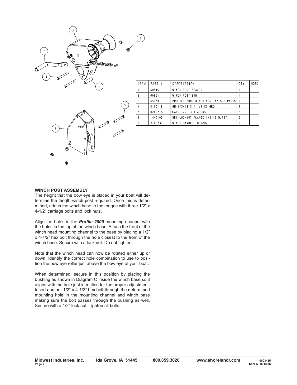 ShoreLand'r SLV30BLW V.1 User Manual | Page 7 / 12