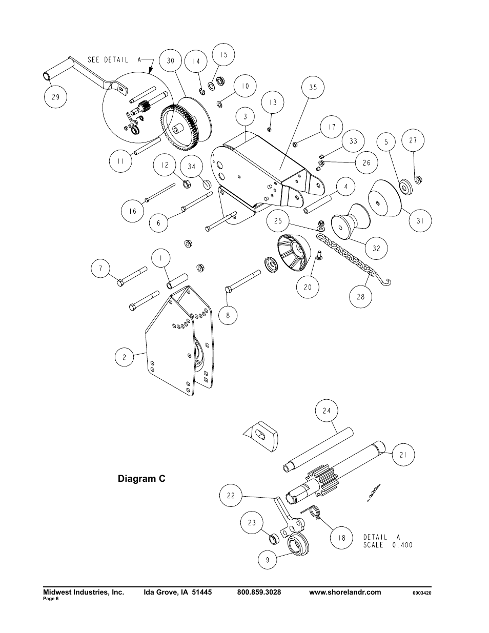 Diagram c | ShoreLand'r SLV30BS V.1 User Manual | Page 6 / 10