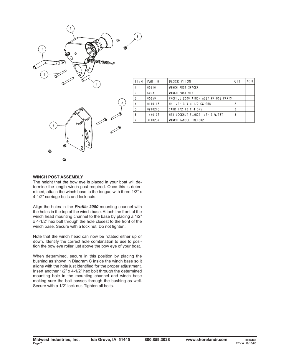 ShoreLand'r SLV30BSW V.1 User Manual | Page 7 / 12