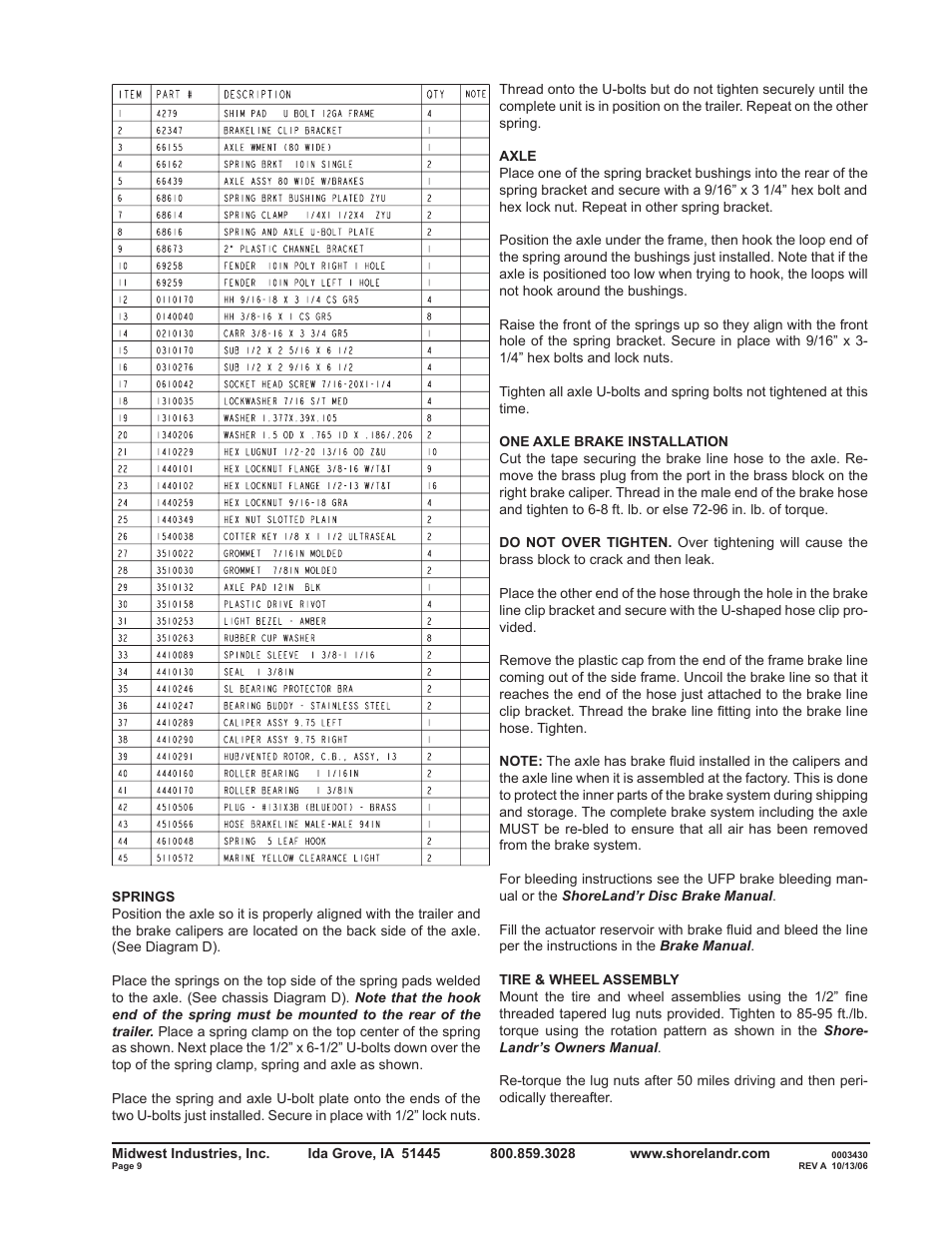 ShoreLand'r SLV30BSW V.1 User Manual | Page 9 / 12