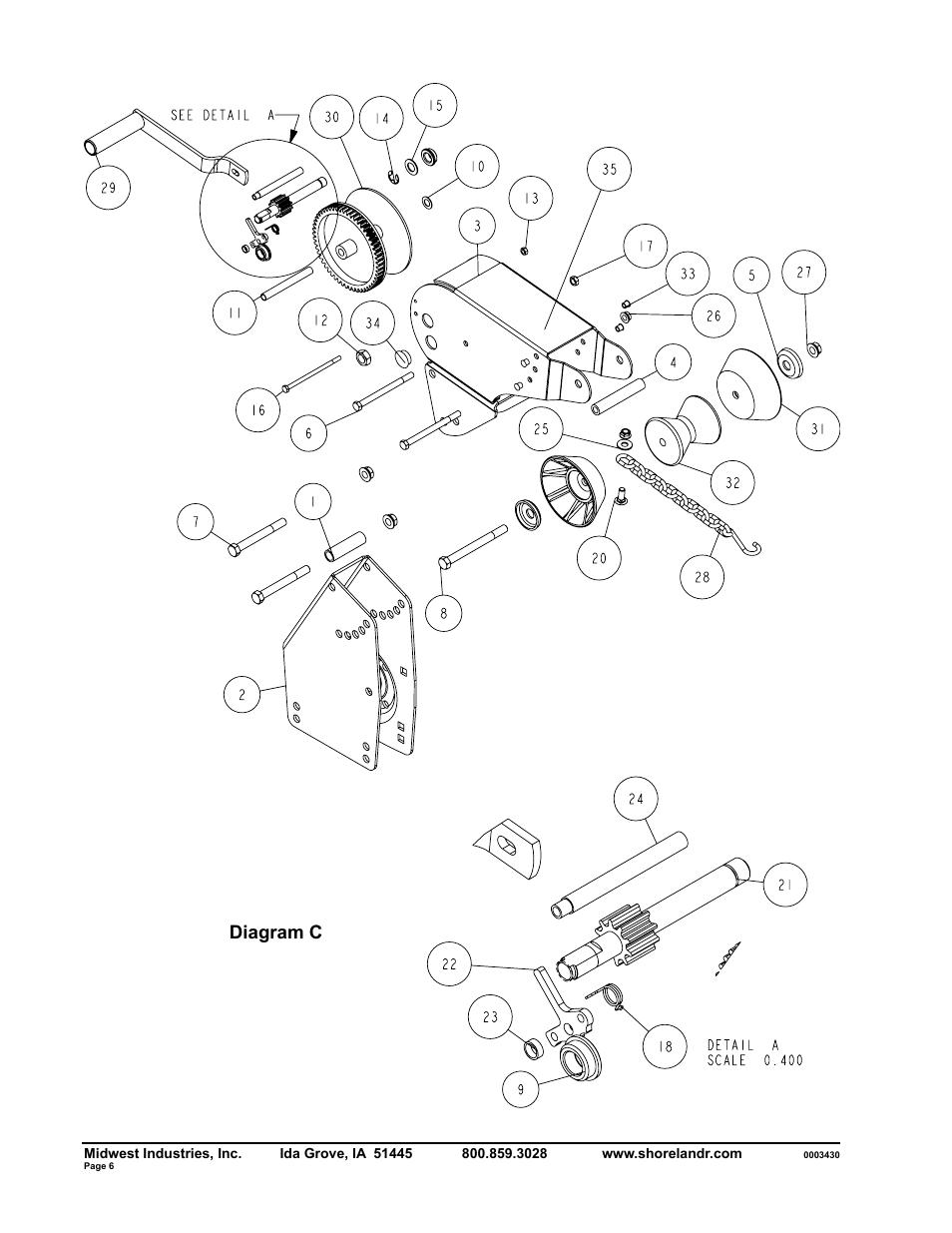 Diagram c | ShoreLand'r SLV30BSW V.2 User Manual | Page 6 / 10