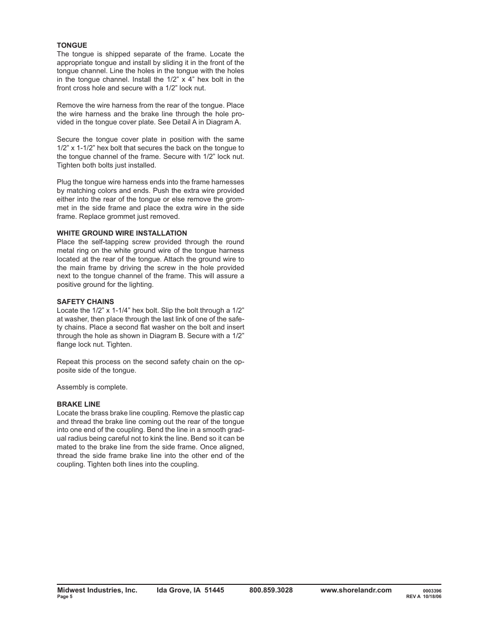 ShoreLand'r SLXR2313BL V.1 User Manual | Page 5 / 12