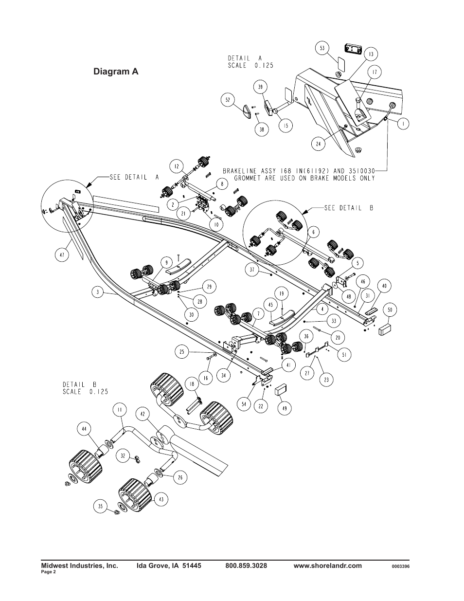 Diagram a | ShoreLand'r SLXR2313BL V.2 User Manual | Page 2 / 10