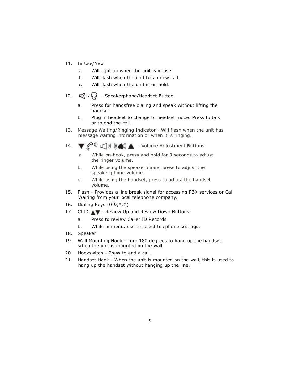 Cortelco 8780 User Manual | Page 5 / 16